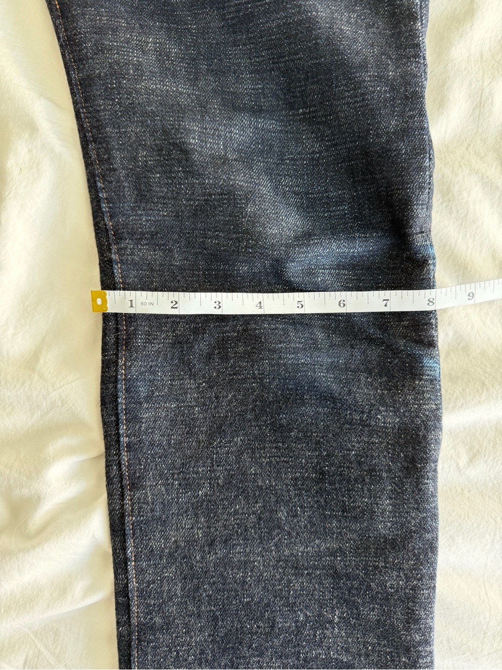 The Strike Gold SG7104 Super Slubby Series 17oz Slubby Selvedge Jeans - Picture 8 of 11